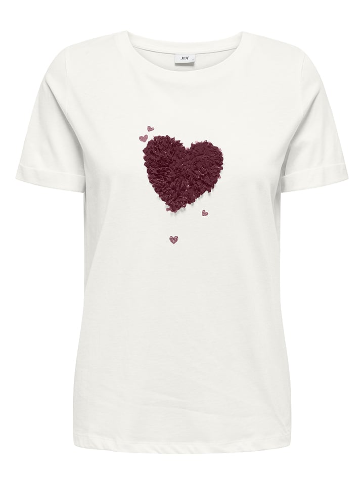 JDY Koszulka w kolorze białym rozmiar: M