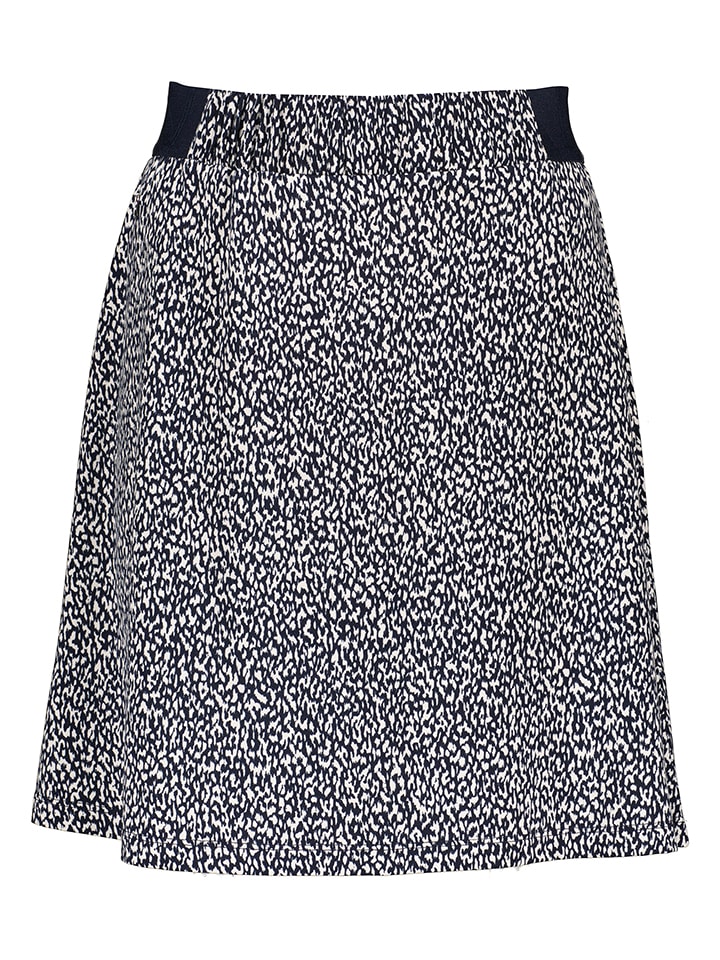 Spódnica w kolorze granatowo-kremowym