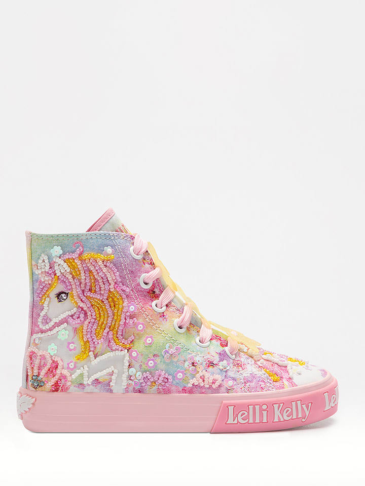 Sneakersy "Unicorn" w kolorze różowym