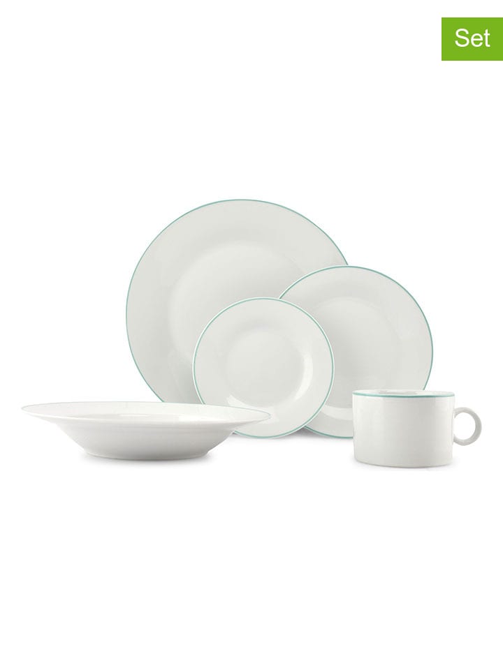 Salt and Pepper 20-częściowy zestaw "Prim" w kolorze biało-miętowym rozmiar: onesize