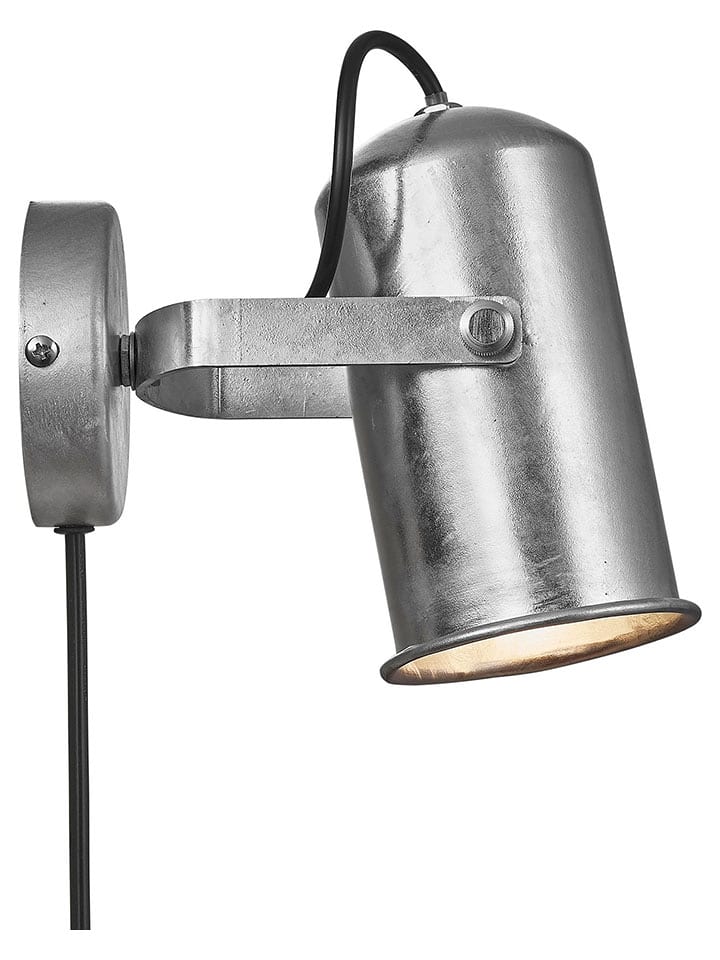 Nordlux Lampa ścienna w kolorze srebrnym - 20 x 9,5 cm rozmiar: onesize