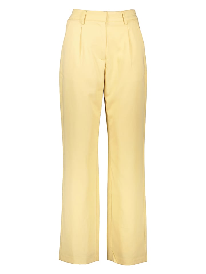 Spodnie w kolorze żółtym