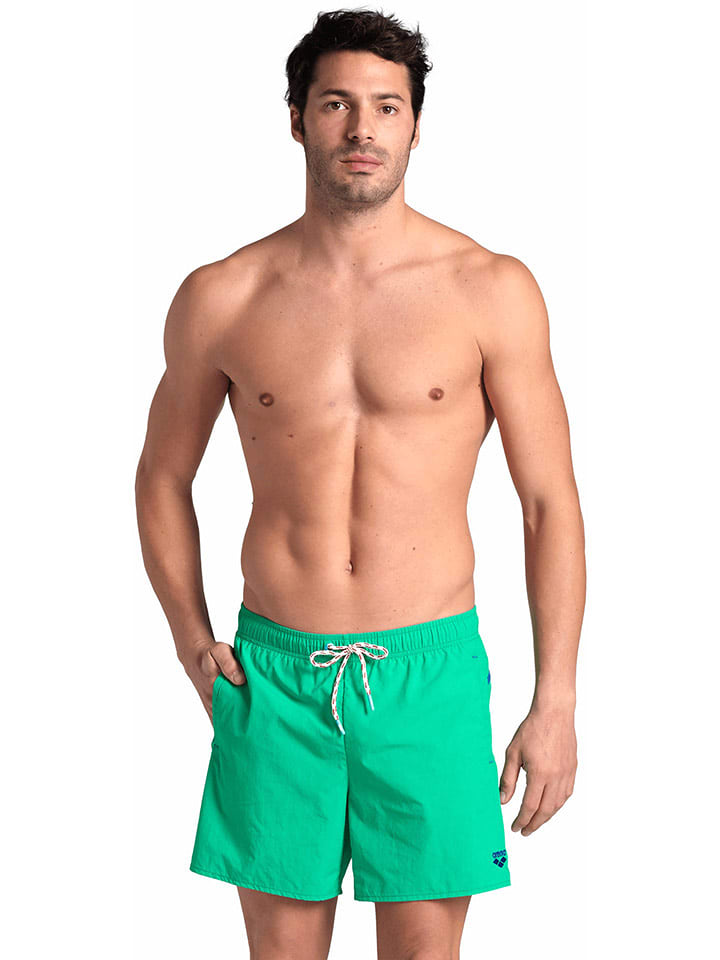 Arena Szorty kąpielowe w kolorze zielonym rozmiar: S