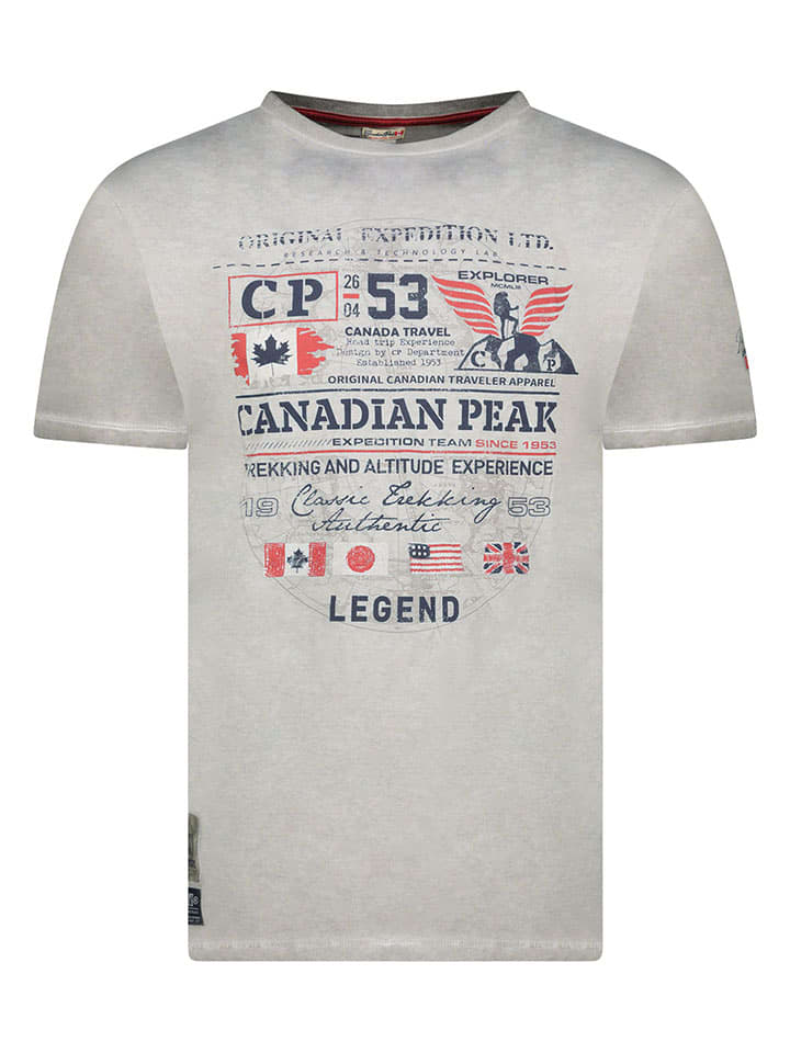 Canadian Peak Koszulka "Jorickeak" w kolorze szarym rozmiar: S