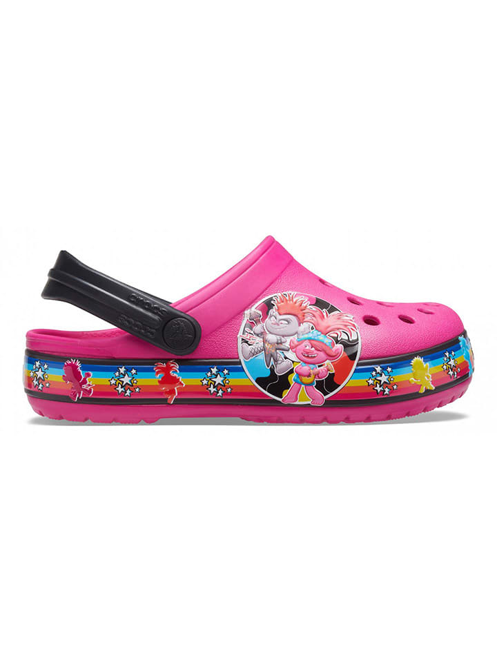 Crocs Chodaki "Trolls 2" w kolorze różowym rozmiar: 19/20