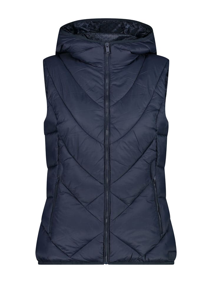 Kamizelka pikowana w kolorze granatowym