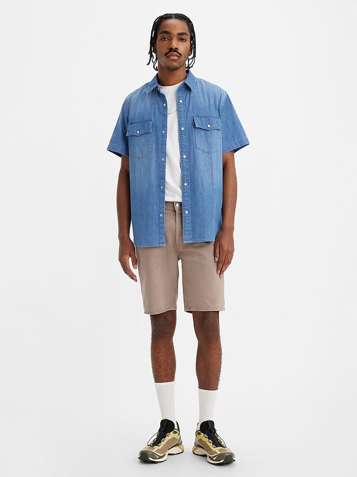 Levi´s Szorty dżinsowe "501" w kolorze szarobrązowym rozmiar: W28