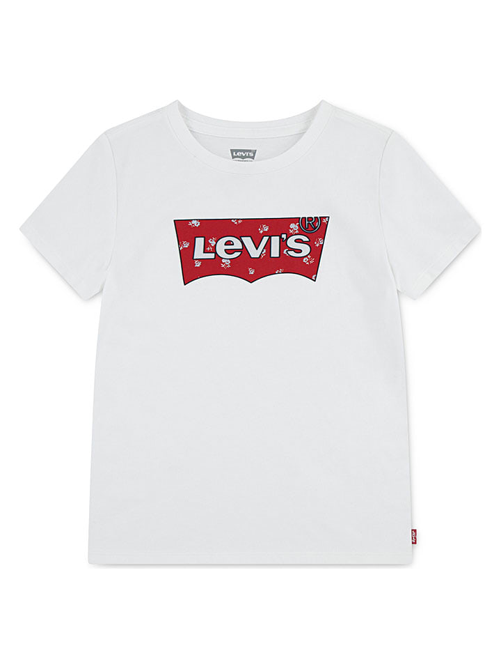 Levi's Kids Koszulka w kolorze białym rozmiar: 128
