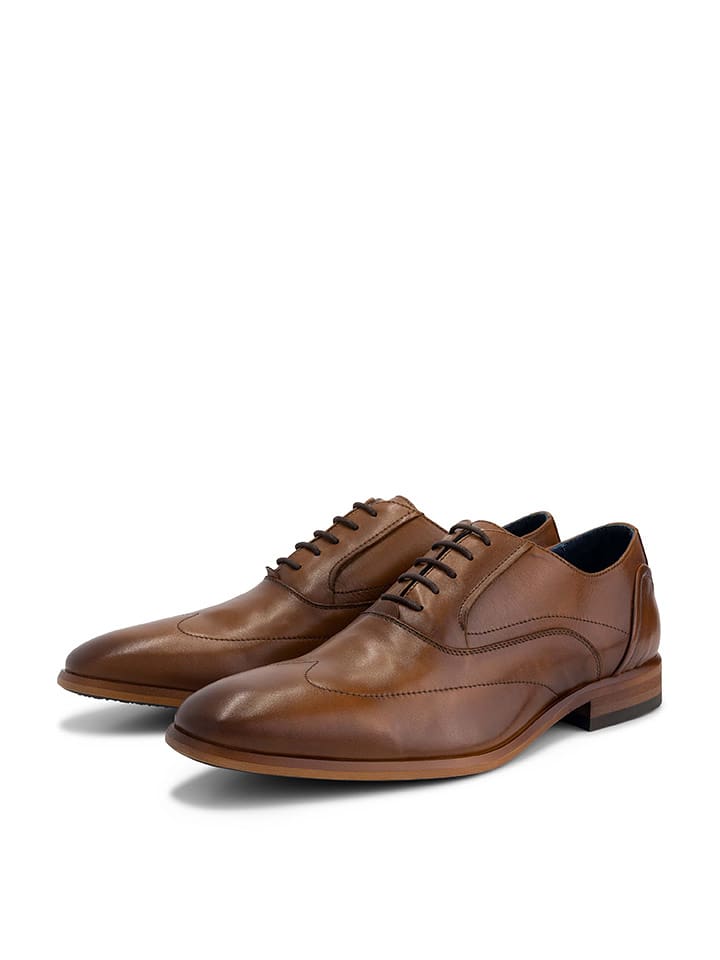 DENBROECK Trzewiki "Platt St." w kolorze jasnobrązowym rozmiar: 43