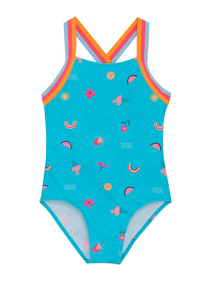 Color Kids Strój kąpielowy w kolorze niebieskim ze wzorem rozmiar: 92