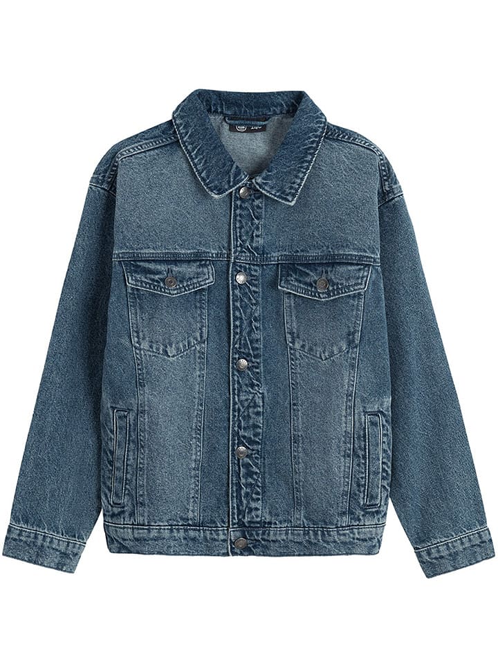 COOL CLUB Kurtka dżinsowa w kolorze niebieskim rozmiar: 146