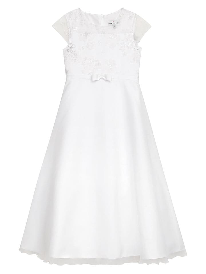 Danamade Sukienka komunijna "Diara" w kolorze białym rozmiar: 152