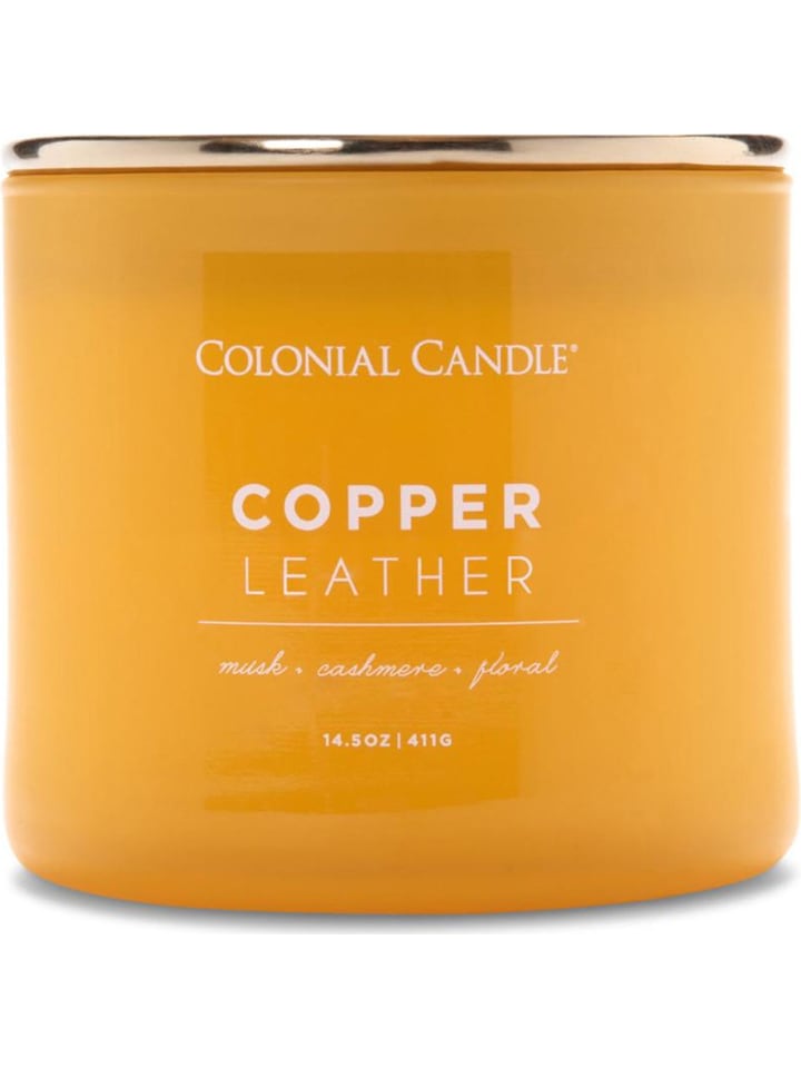 Colonial Candle Świeca zapachowa "Copper Leather" - 411 g rozmiar: onesize