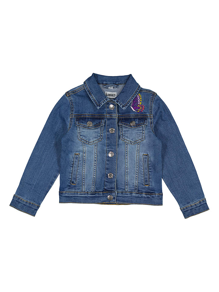 Kurtka dżinsowa w kolorze granatowym