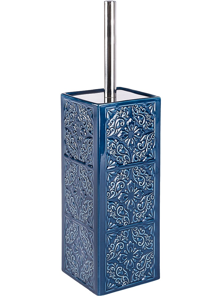 Wenko Zestaw WC "Cordoba" w kolorze niebieskim - wys. 35 cm rozmiar: onesize