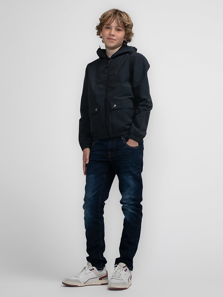 Petrol Industries Dżinsy - Tapered fit - w kolorze granatowym rozmiar: 176