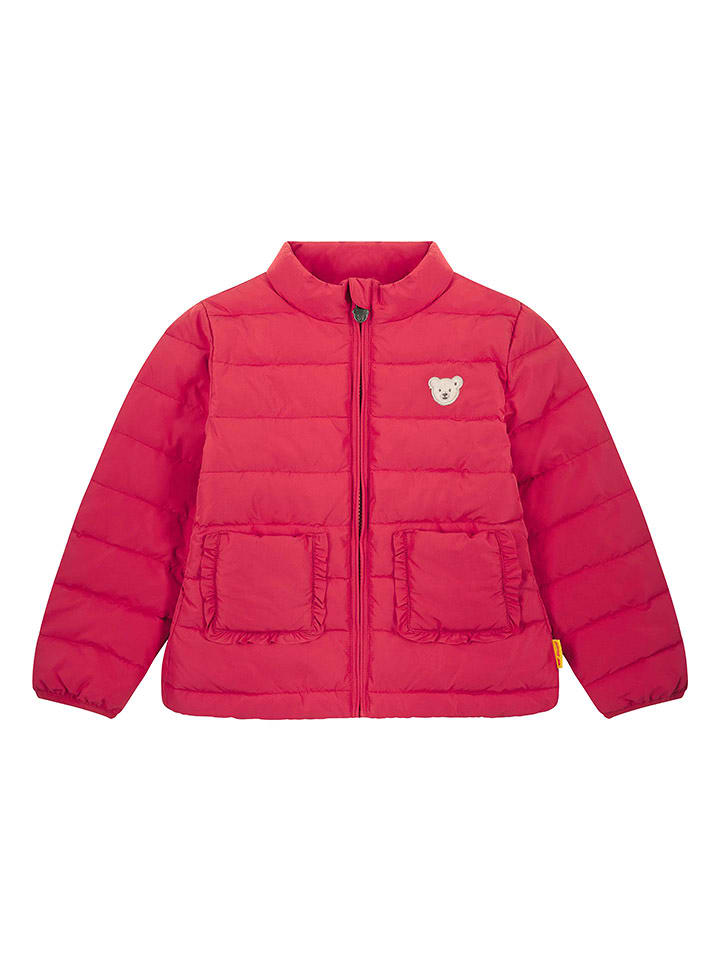 Steiff Kurtka pikowana w kolorze czerwonym rozmiar: 98