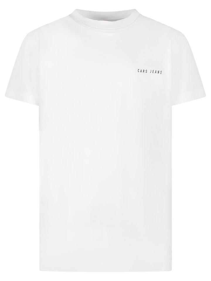 Cars Koszulka "Lausa" w kolorze białym rozmiar: 128