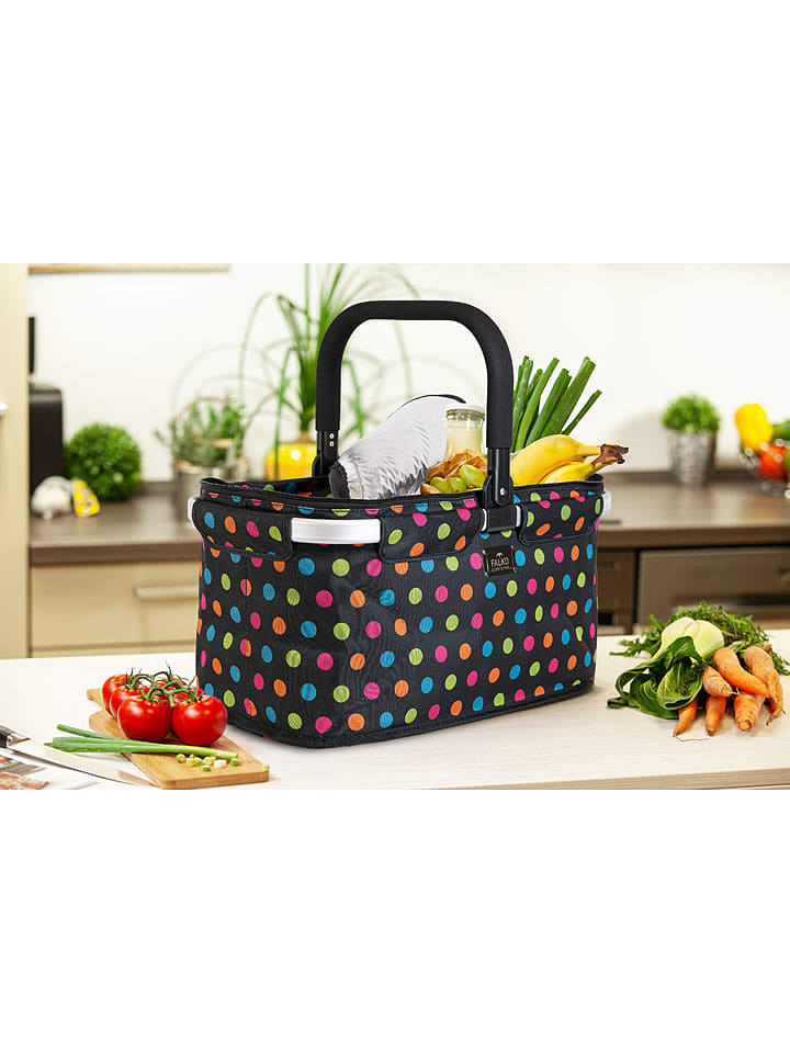 Falko Kosz termiczny "Falko" ze wzorem na zakupy - 48 x 27 x 28 cm rozmiar: onesize