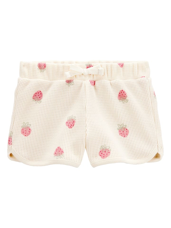 carter's Szorty w kolorze beżowo-jasnoróżowym rozmiar: 104