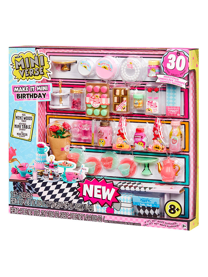 MGA´s Mini Verse Zestaw ''MGA's Miniverse Mini Party'' - 8+ rozmiar: onesize