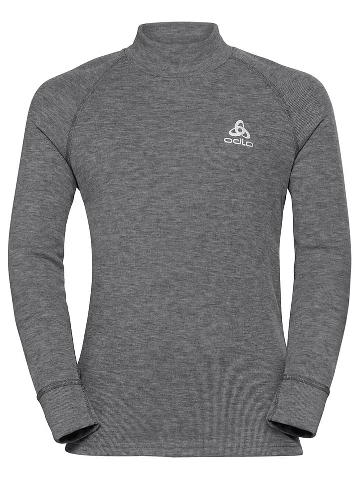 Odlo Podkoszulek funkcyjny "Active Warm Eco" w kolorze szarym rozmiar: 140