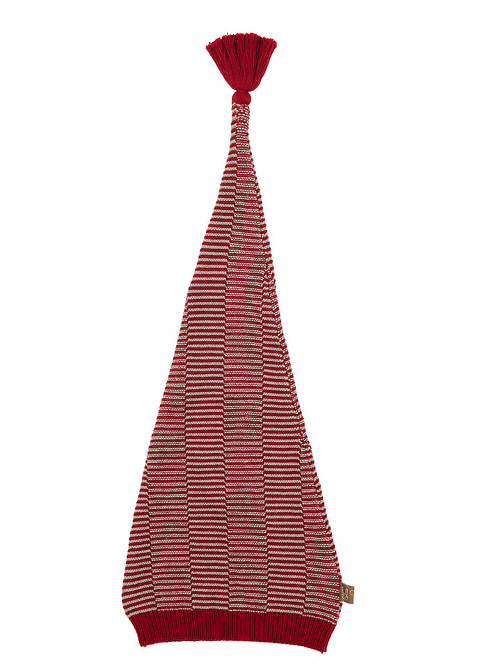 OYOY mini Czapka świąteczna "Rudolf" w kolorze czerwonym rozmiar: 104-122