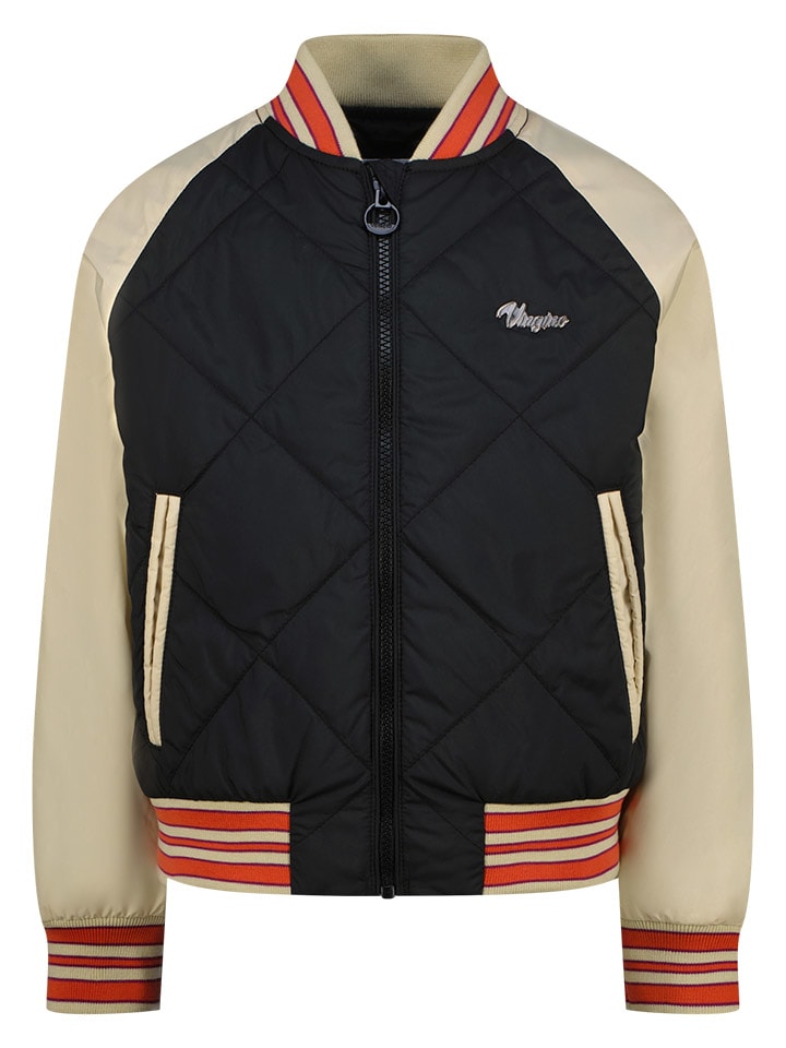 Vingino Kurtka przejściowa w kolorze czarno-beżowym rozmiar: 140