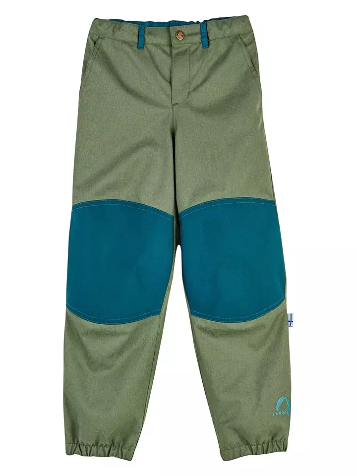 Spodnie funkcyjne "Latuli" w kolorze zielonym