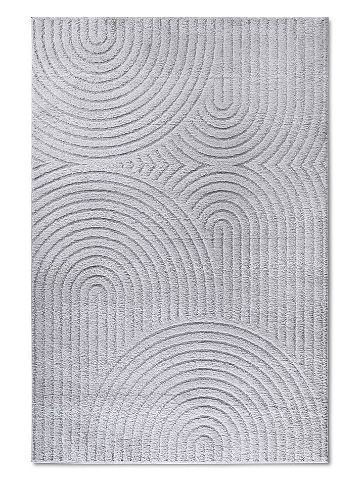 Elle Decoration Dywan "Panglao" w kolorze jasnoszarym rozmiar: 80x120 cm