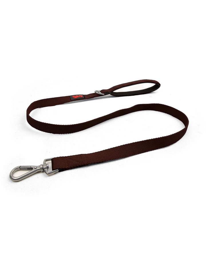 Paws&Whiskers Smycz "Match Middle" w kolorze brązowym dla psa - dł. 130 cm rozmiar: onesize