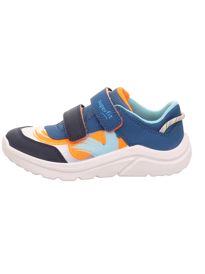 superfit Skórzane sneakersy "Kicks" ze wzorem rozmiar: 30