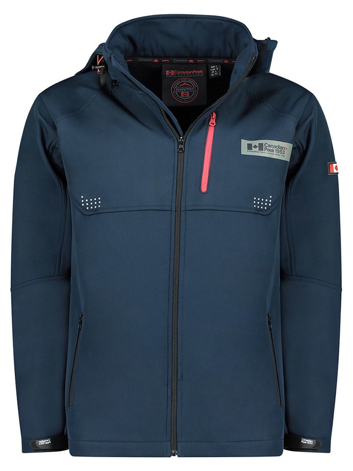 Canadian Peak Kurtka softshellowa "Tabloeak" w kolorze granatowym rozmiar: 3XL