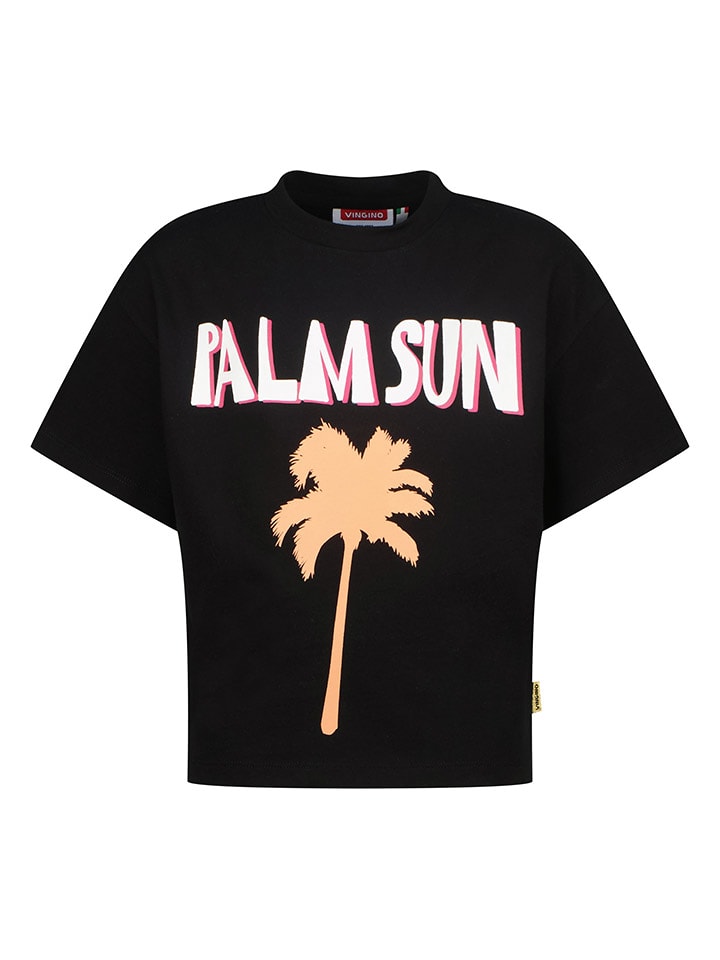 Vingino Koszulka w kolorze czarnym rozmiar: 128