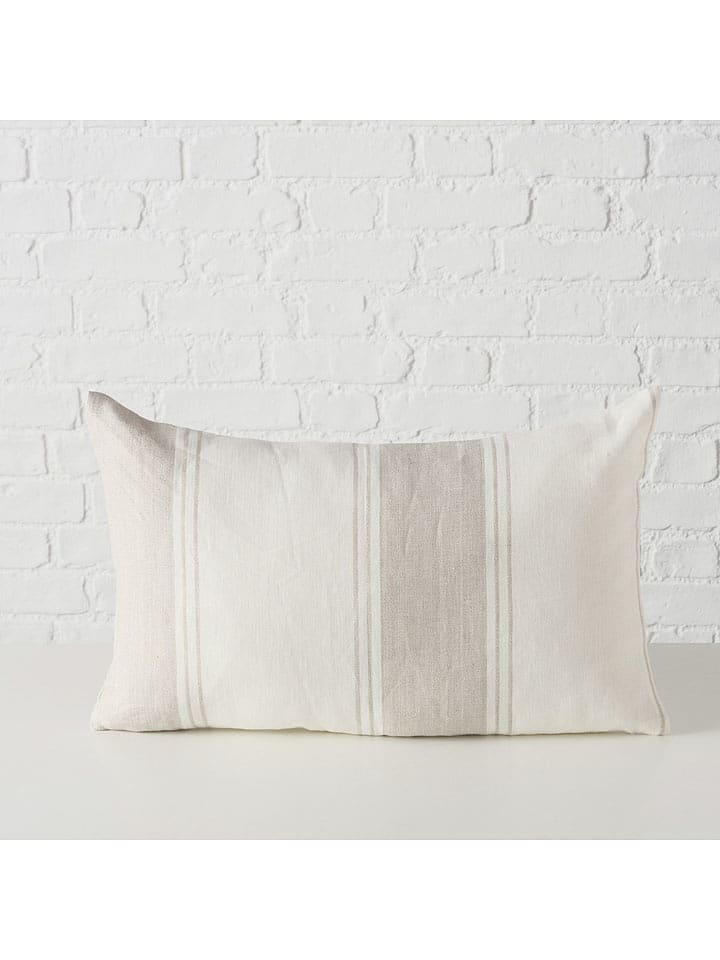 Boltze Poduszka "Linel" w kolorze kremowym - 30 x 50 cm rozmiar: onesize