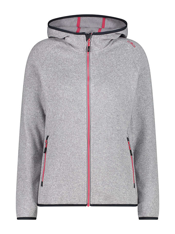 Kurtka polarowa w kolorze szarym