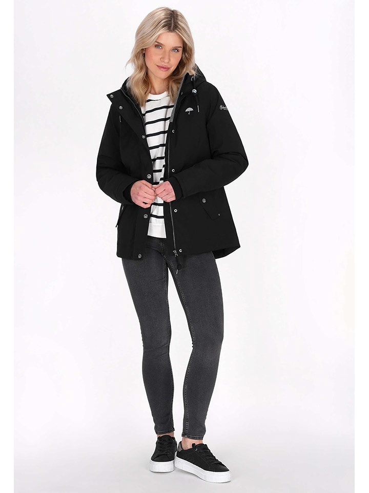 Schmuddelwedda Parka w kolorze czarnym rozmiar: XL