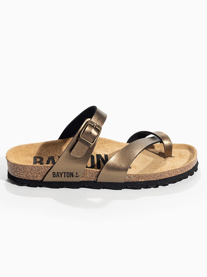 BAYTON Japonki "Diane" w kolorze brązowym rozmiar: 36