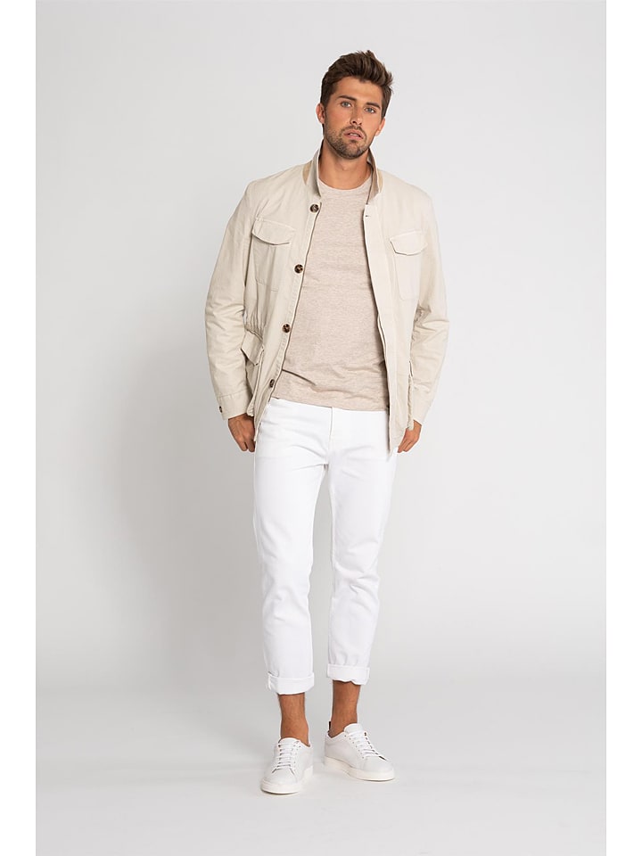 Kurtka przejściowa "Caruso" w kolorze kremowym