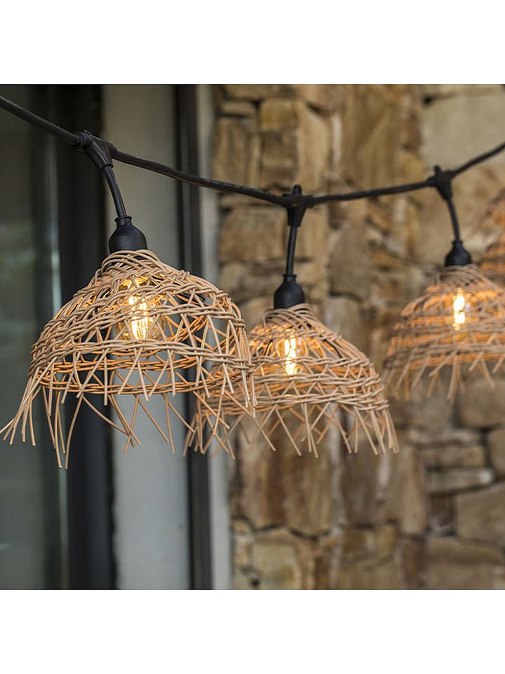 lumisky Girlanda LED "Hawaii" w kolorze jasnobrązowym - dł. 600 cm rozmiar: onesize