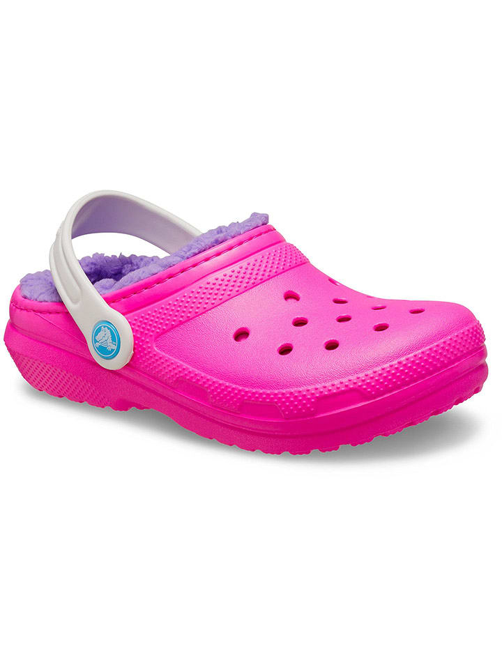 Crocs Chodaki "Pink Crush" w kolorze różowo-fioletowym rozmiar: 20/21