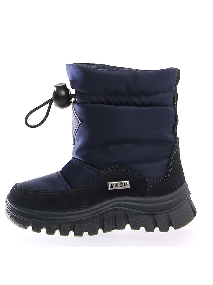 Naturino Botki zimowe "Varna" w kolorze granatowym rozmiar: 21