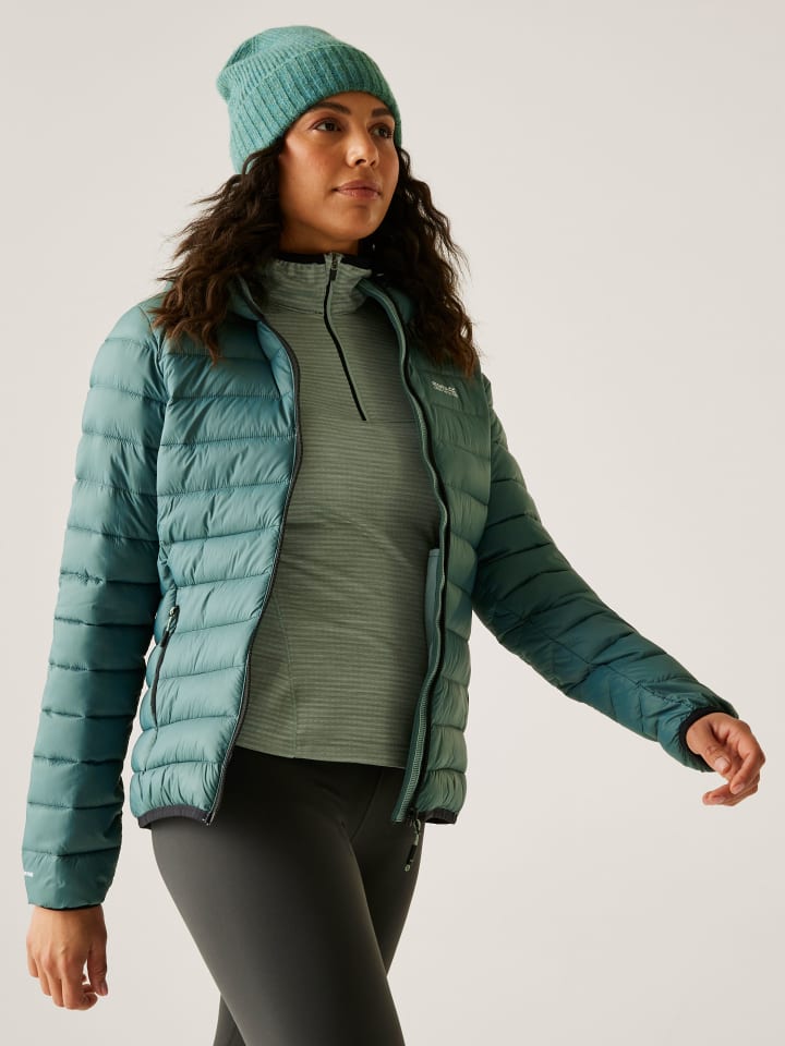 Regatta Kurtka pikowana "Marizion" w kolorze zielonym rozmiar: 44