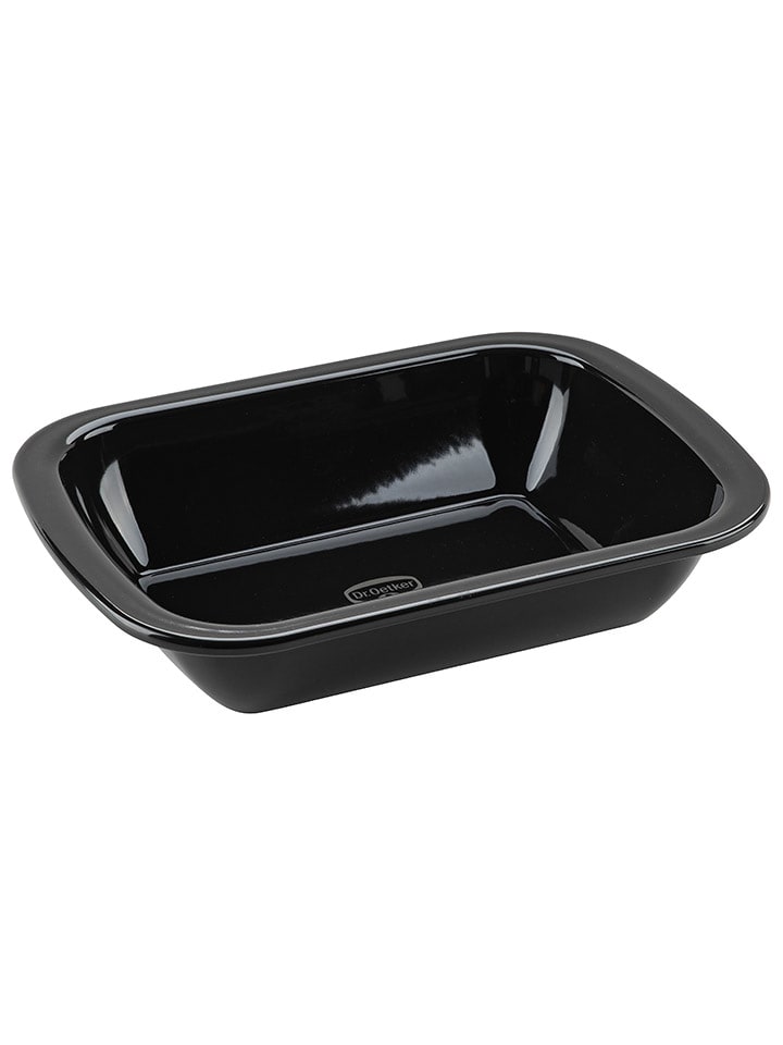 Dr. Oetker Naczynie w kolorze czarnym do deserów i do zapiekania - 28 x 21 cm rozmiar: onesize