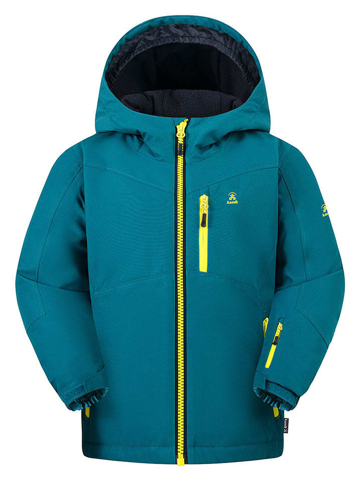 Kamik Kurtka zimowa "Niko" w kolorze morskim rozmiar: 128