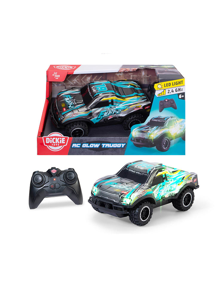 Dickie Toys Pojazd zdalnie sterowany "Glow Truggy" - 6+ rozmiar: onesize