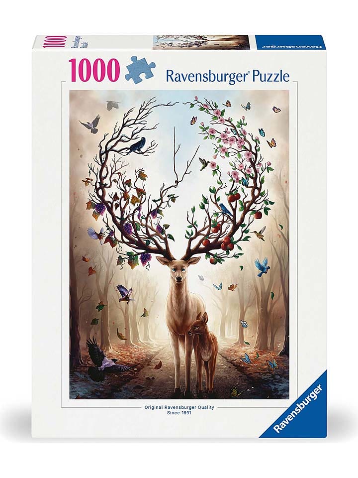 Ravensburger 1000-częściowe puzzle "Magic stag" - 14+ rozmiar: onesize