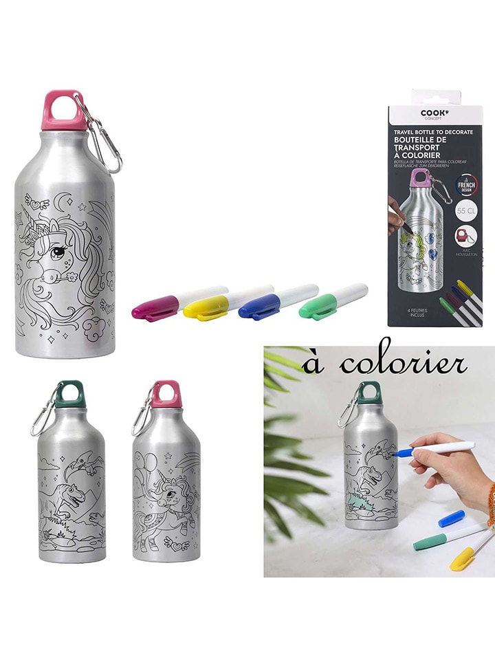 The Concept Factory Bidon do kolorowania (produkt niespodzianka) rozmiar: onesize