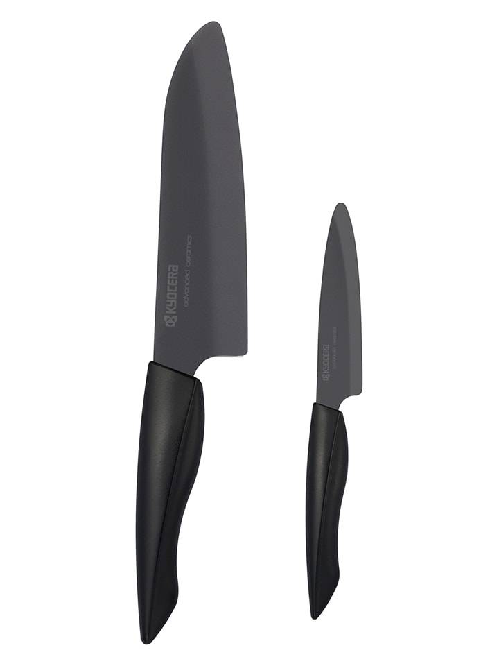 Kyocera 2-częściowy zestaw noży "Shin" w kolorze czarnym rozmiar: onesize