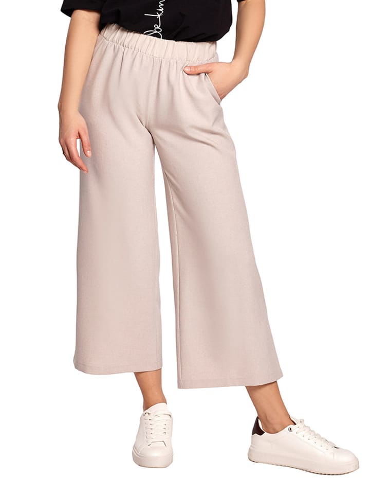 Be Wear Kuloty w kolorze beżowym rozmiar: M